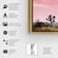 " Nature And Landscape Joshua Tree Pink II Desert Landscapes " by Oliver Gal-376999417-376999416