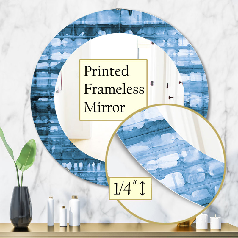 Miroir géométrique, H 23,6 po x l 23,6 po