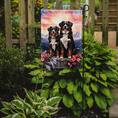 Drapeau pour chien double face en polyester H 15,5 po x l 11,25 po