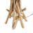 Boyett Solid Wood Floor Lamp with Linen Shade