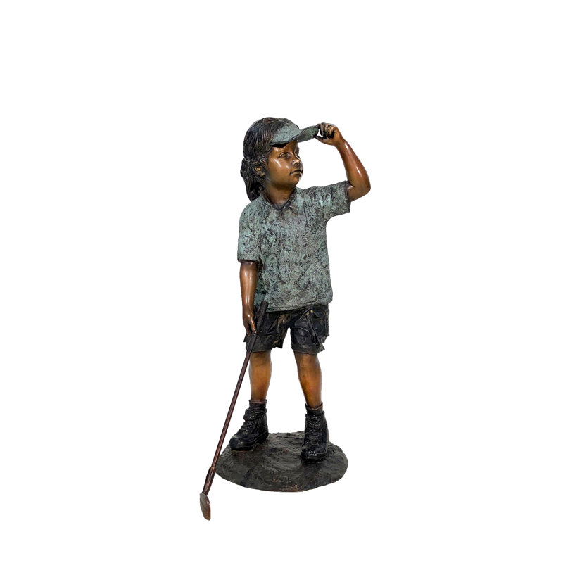 Sports Bronze Garden Statue
