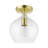 Donivin 1-Light 8" Semi Flush Mount-1786578125