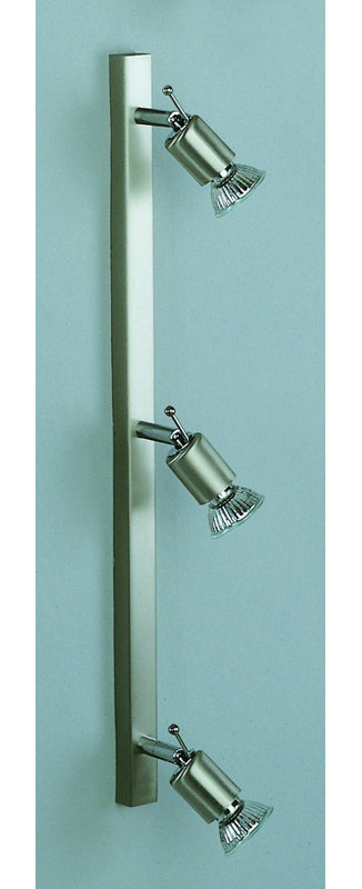 Sedalia 3 - Light Wall Spotlight, Brushed matt nickel