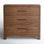 Wrightia 36" Mahogany Dresser