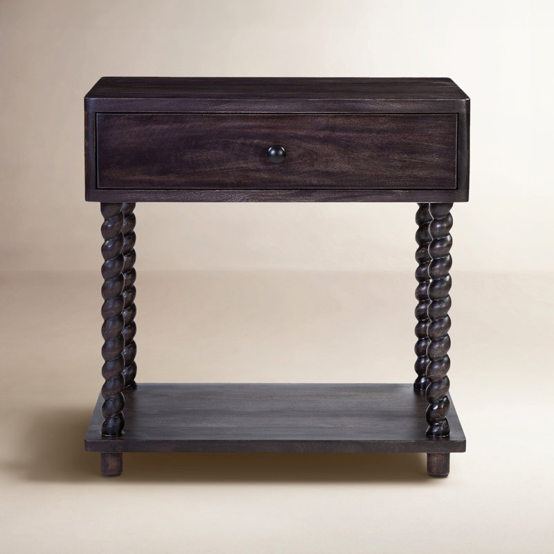 Tabitha Nightstand Dark Brown