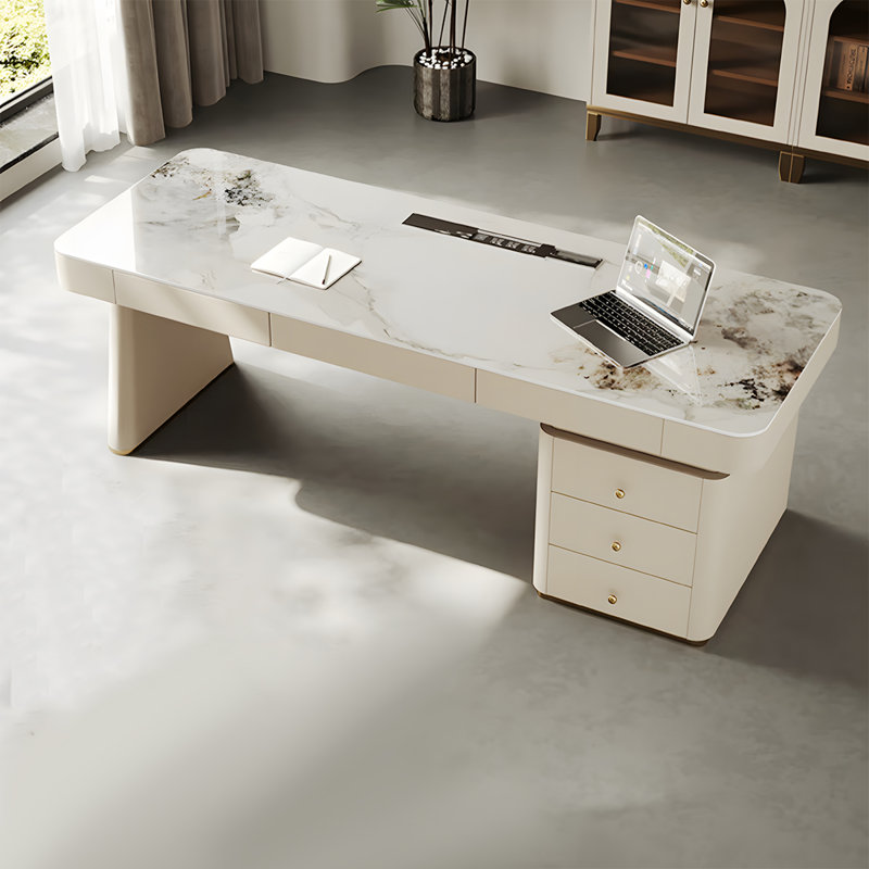Bureau d'écriture Modern, H 29,53 po x l 70,87 po x P 27,56 po