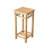 Zen Plant Stand Telephone Table with Bottom Shelf
