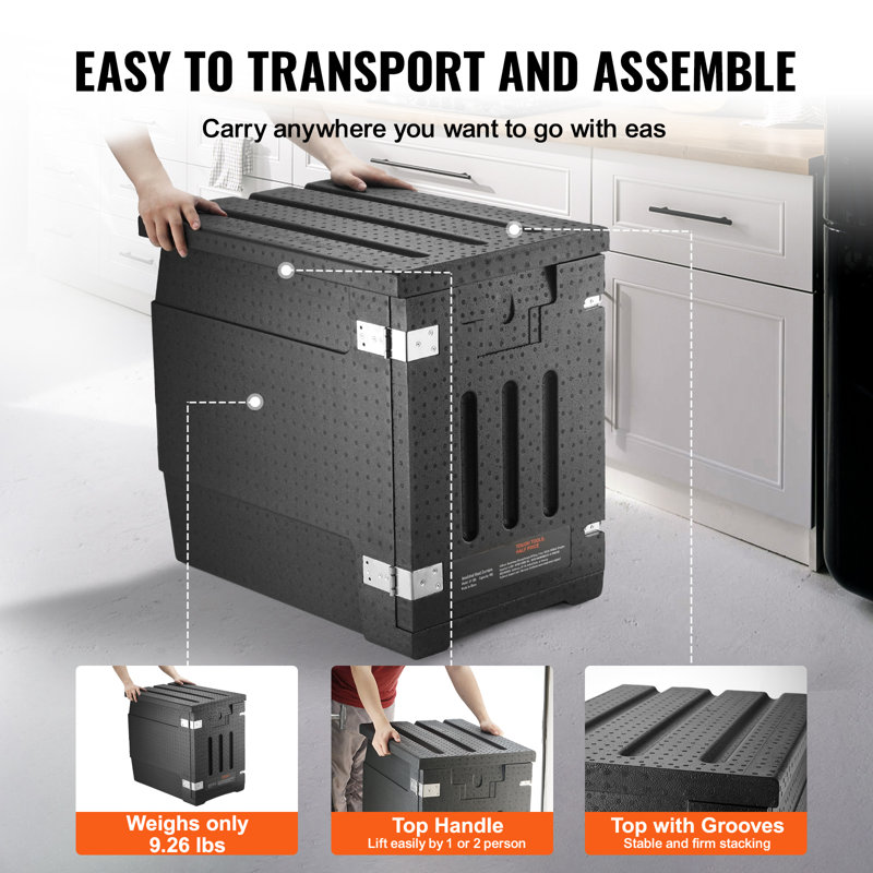 Daryosh 82 Qt Insulated Food Storage Container