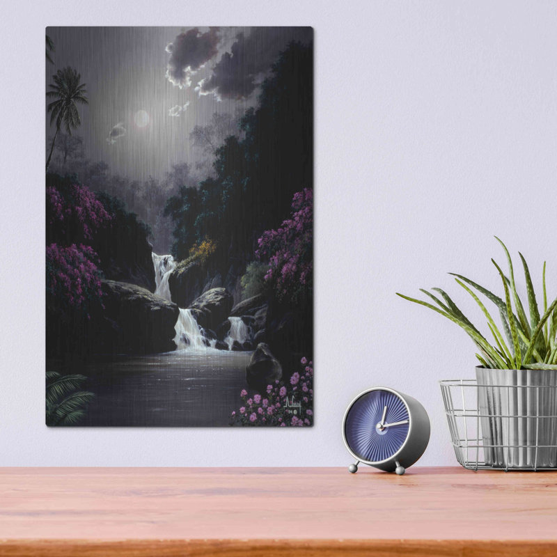 " Moonlight Roses " by Anthony Casay, 16" H x 12" W