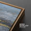 «Grunge Abstract Paint Stroke Effect Pastel Vibrant», reproduction d'art sur toile-87607506-87607509