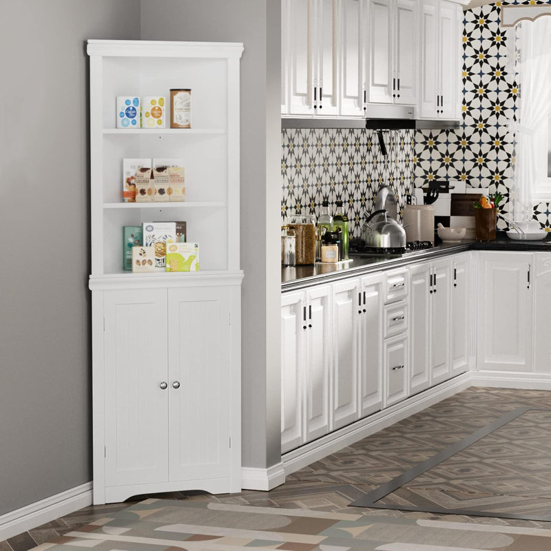 Rangement pour salle de bain Kamelja, Naturel