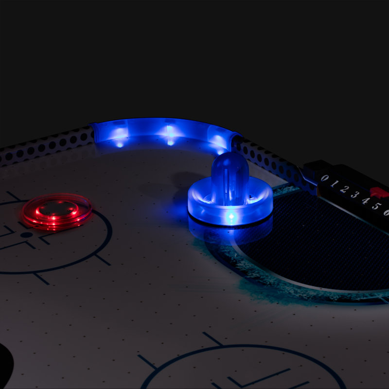 Triumph 54" Fire and Ice LED Air Hockey Table