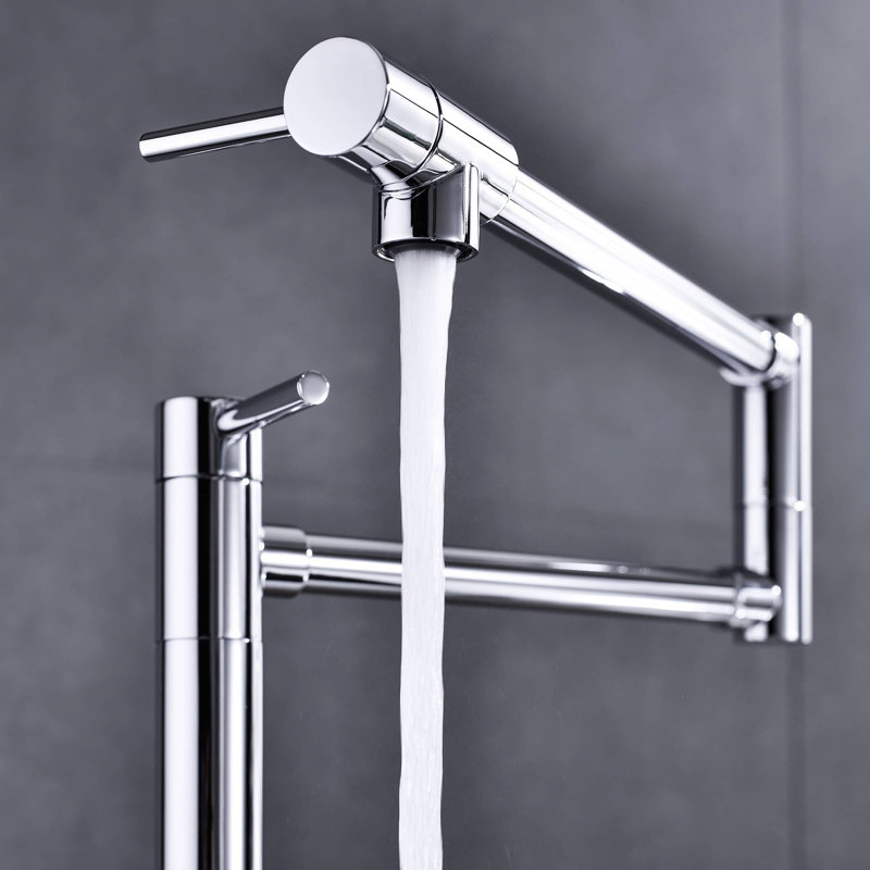 AWZTOO Kitchen Faucet, Chrome