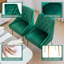 Chaise parsons en velours Julietta-1671631441