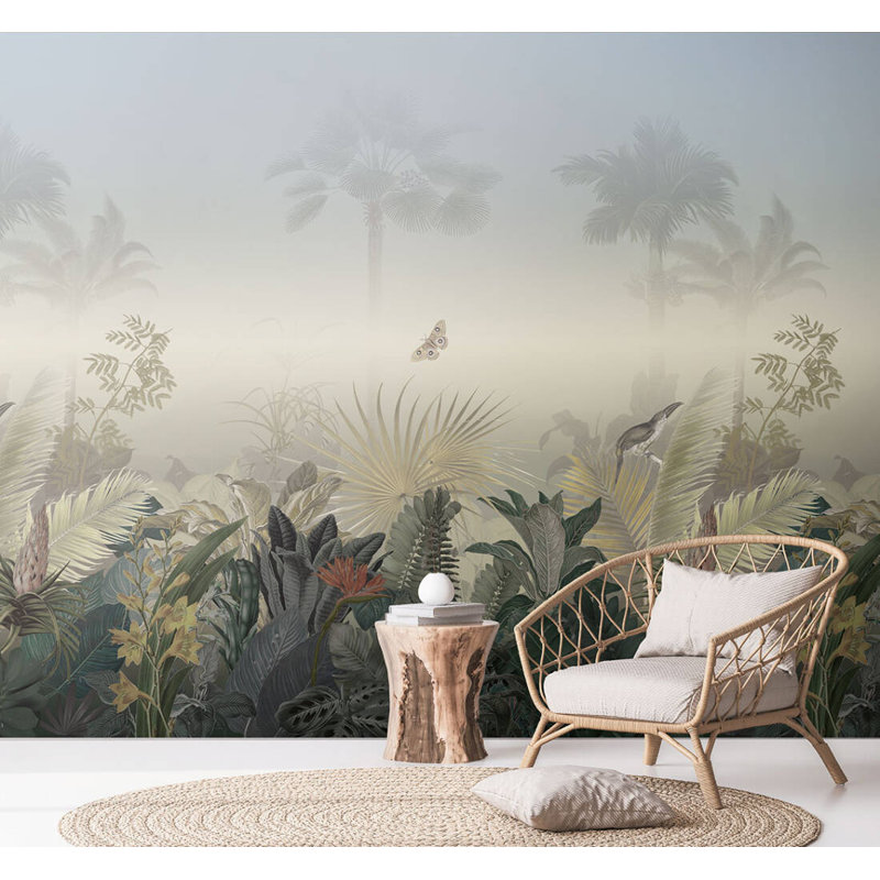 Papier peint floral Annelien