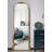 French-Style Vintage Carved Arched Large-Sized Stand Mirror With Frame-117564166