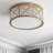 Baity Glass Flush Mount-1468623019