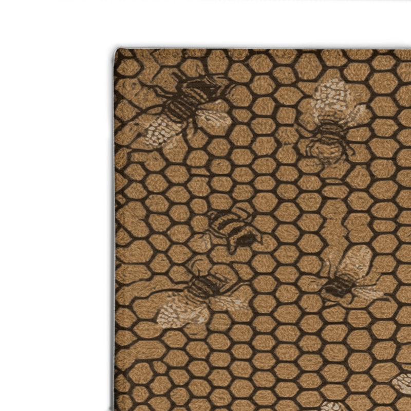 Tapis d'intérieur et d'extérieur brun Nature, Rectangulaire 8 pi x 10 pi