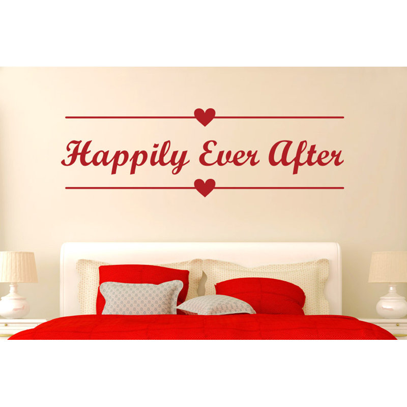 Wall Decal, Medium, Dark Red