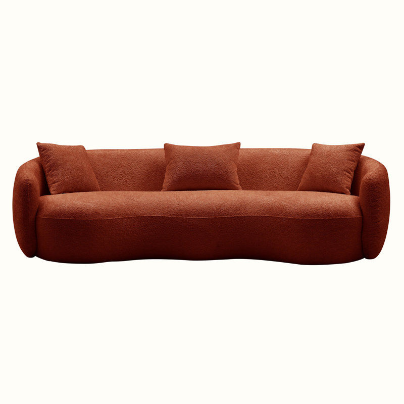 Canapé Ennio, Boucle orange