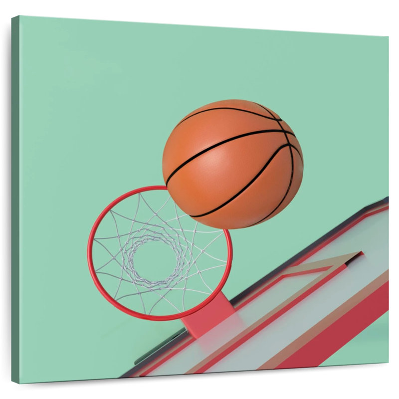 Sirci dans le panier de basketball