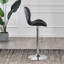 Barirah Swivel Upholstered Adjustable Height Counter Stool with Metal Frame-462625026