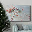 Enya Chickadees In Winter - reproduction d'art sur toile tendue-1276322952
