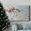 Enya Chickadees In Winter - reproduction d'art sur toile tendue-1276322953