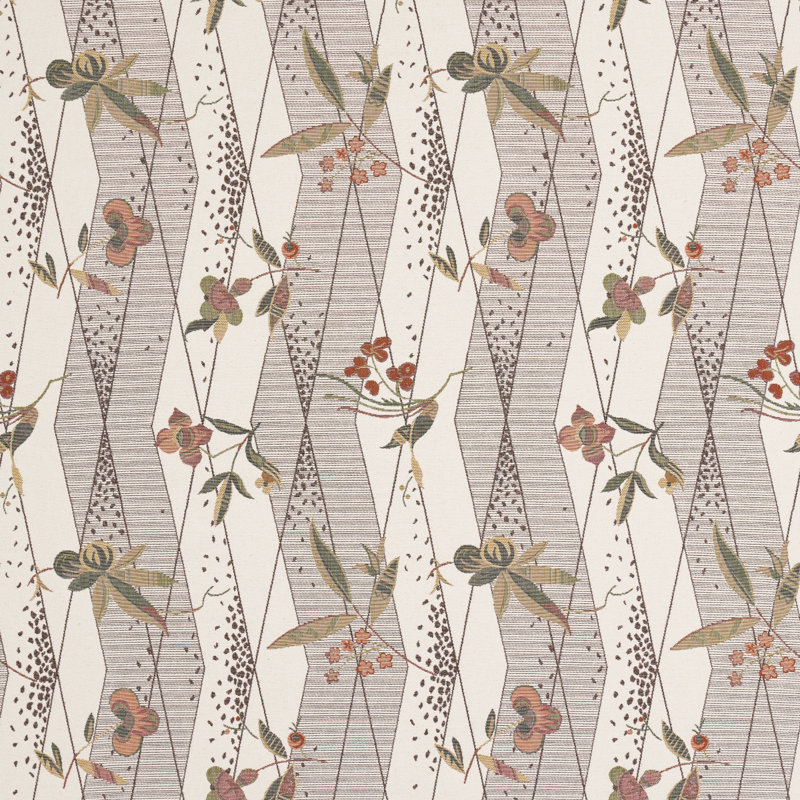 Tissu floral Romola, Bouleau