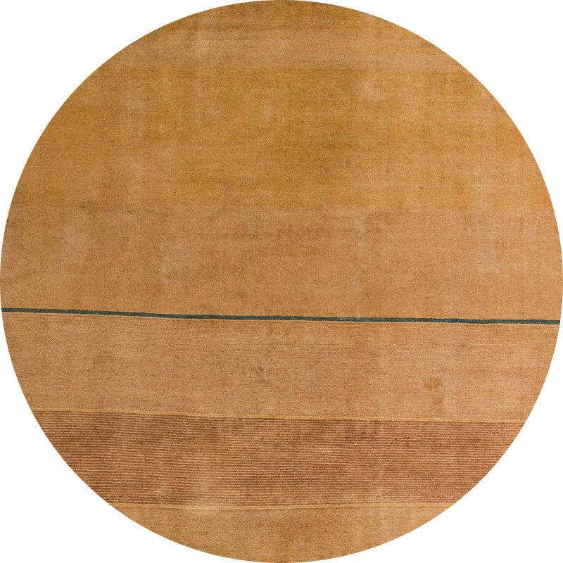 Abstract Indoor Rug, Round 3'