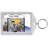 Personalized Name That Toon Cubicle Office Worker Male Rhinestone Bordered Key Chain-106949356