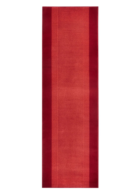 Basic Red Rug, Runner 80 x 200cm