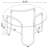 Dutton Chrome 3-piece Round Coffee Table Set