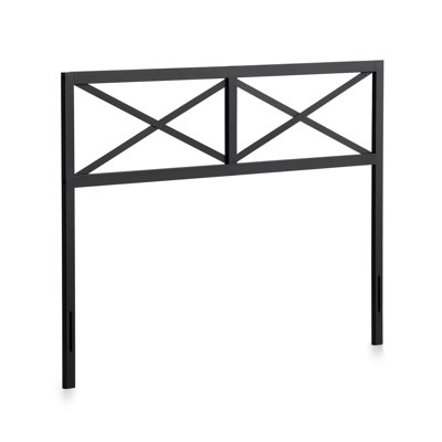 Taylor, Cal King, Headboard, King Headboard, Metal Headboard, Black by Hokku Designs