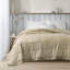 Surdimensionnée en duvet synthétique avec garniture en satin taupe double / grand-122123177-122123182