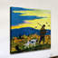 «Duck Hunter and Dog» par Paul Bransom, reproduction d'art sur toile tendue-15060287