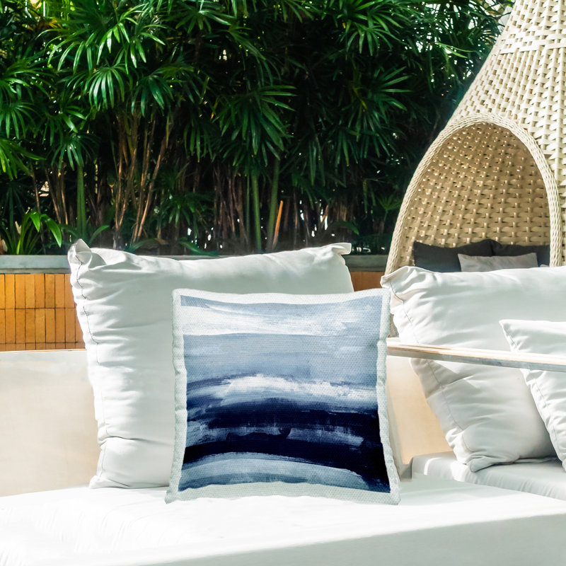 Abstract Outdoor Throw Pillow