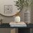 White And Gold Porcelain Pineapple Table Decor Sculpture
