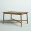 Raphael Extendable Oak Solid Wood Dining Table