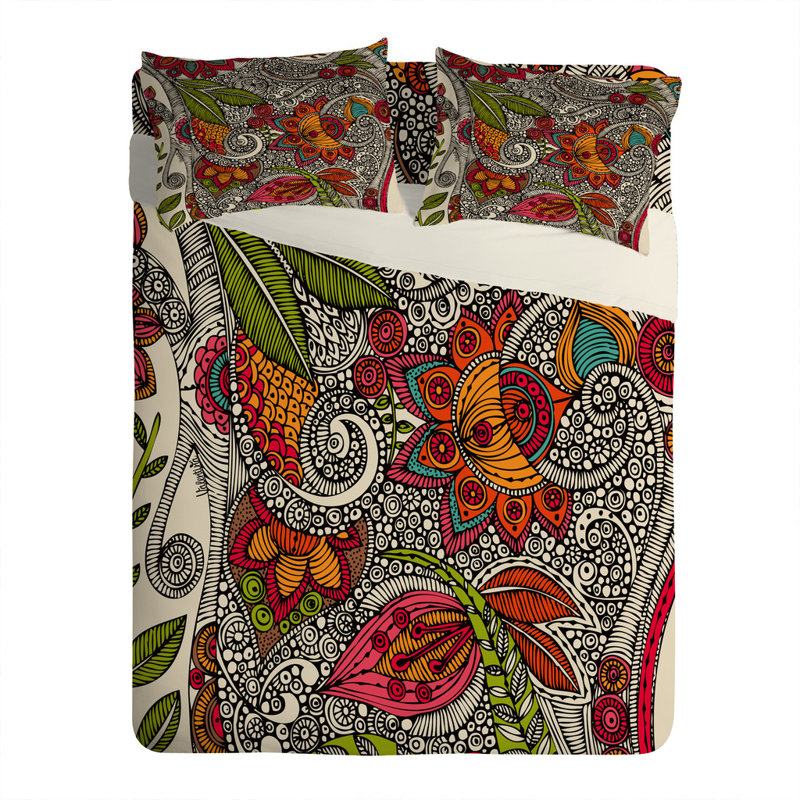 Taie d’oreiller à fleurs aléatoires, Standard