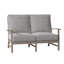 Causeuse en aluminium Charleston - Huître-62363473-63361361-38587847