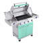Barbecue au gaz en acier inoxydable avec plaque de cuisson au propane liquide à 4 brûleurs 72 000 BTU Monument Grills