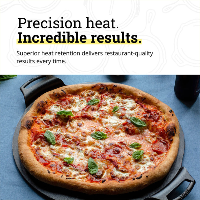 Lodge Cast Iron 38.1cm Pizza Pan
