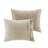 Rustic Faux Suede Bedding Set, Tan Polyester Comforter For Home