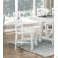Ensemble de 2 chaises d'appoint en bois de style décontracté-650713487