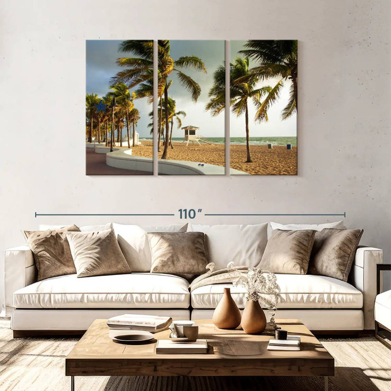 Gillard, Fort Lauderdale, Floride, plage, H 48 po x l 74 po