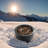 Shameel 6.7" H x 15" W Propane Tabletop Fire Pit with Lid as Lockable Handle for Portable Camping