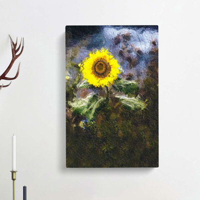 Sunflower - Wrapped Canvas
