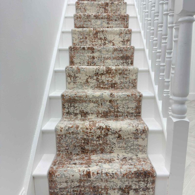 Stair Runner Abstract Area Rug, Stair Runner 66 x 630 cm