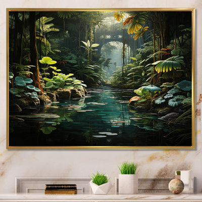 Caraibe Jungle Adventure - reproduction sur toile